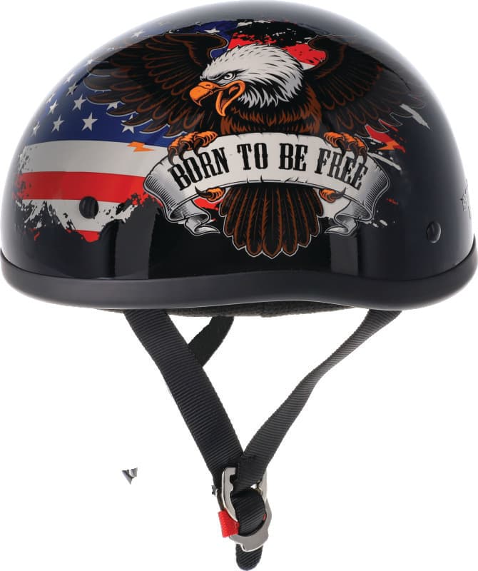 Bikers Choice Original Freedom Eagle Helmet - Image 2