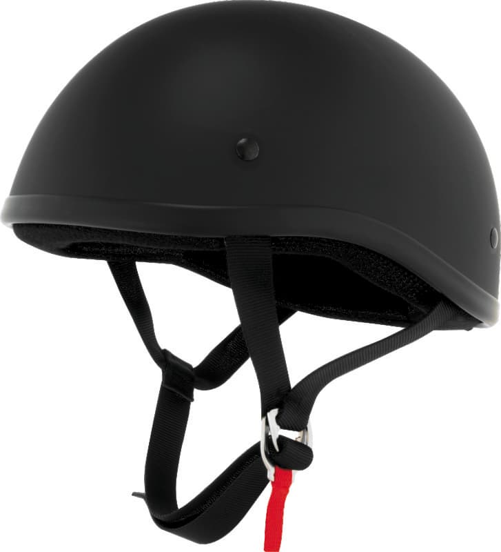 Bikers Choice Original Flat Black Helmet - Image 2