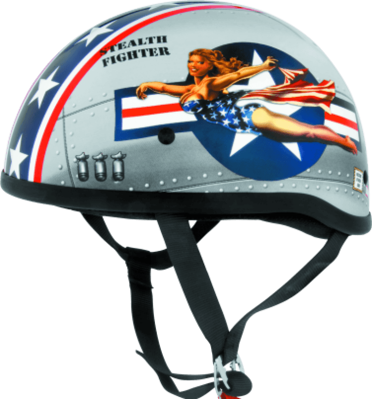 Bikers Choice Original Bomber Pinup Helmet - Image 2