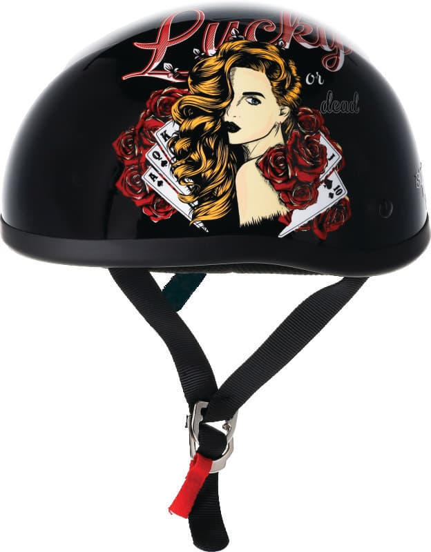 Bikers Choice Original Lucky Lady Helmet - Image 2