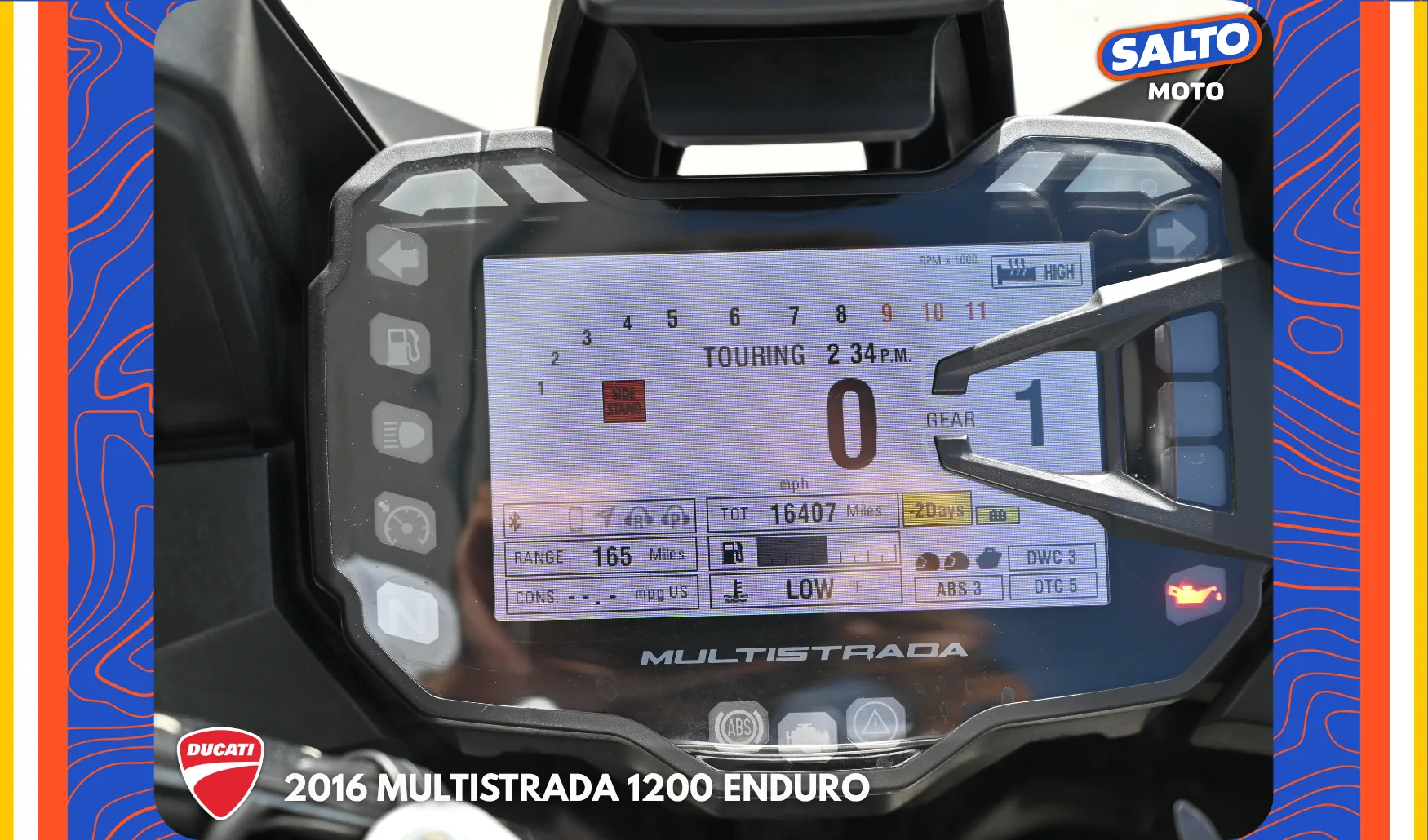2016 Multistrada 1200 Enduro — view 7