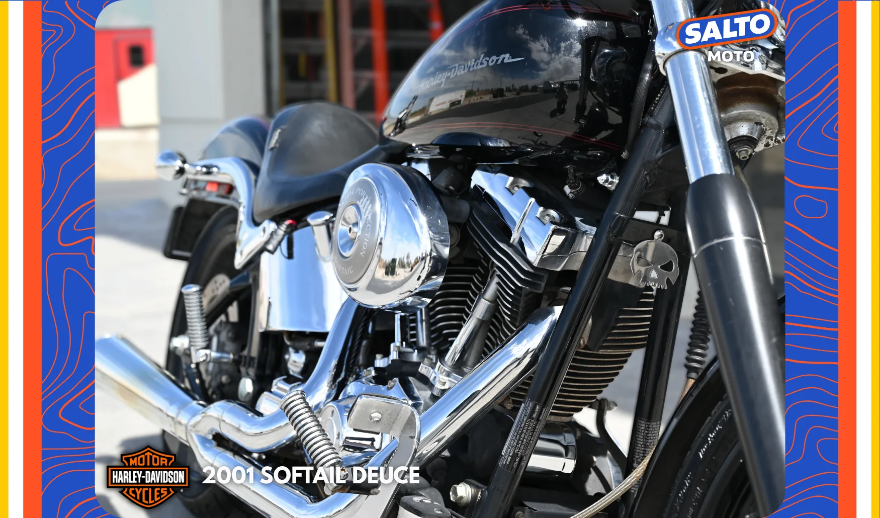 2001 Softail Deuce — view 3