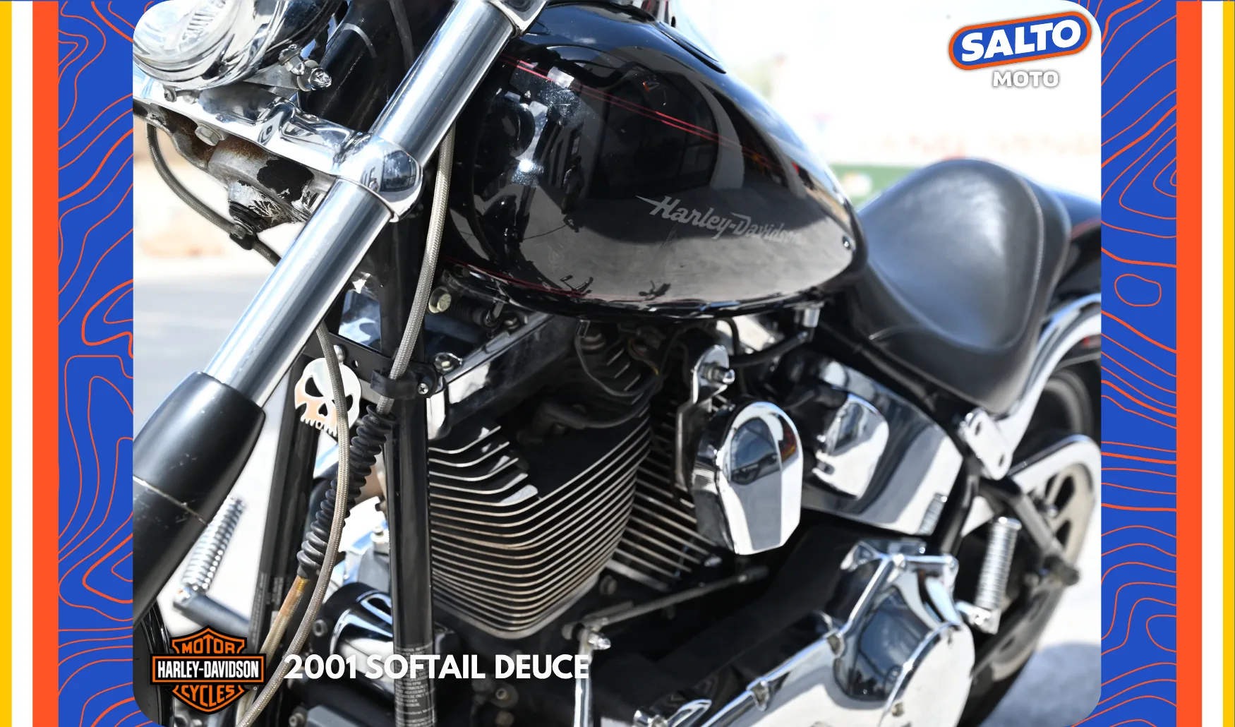 2001 Softail Deuce — view 4