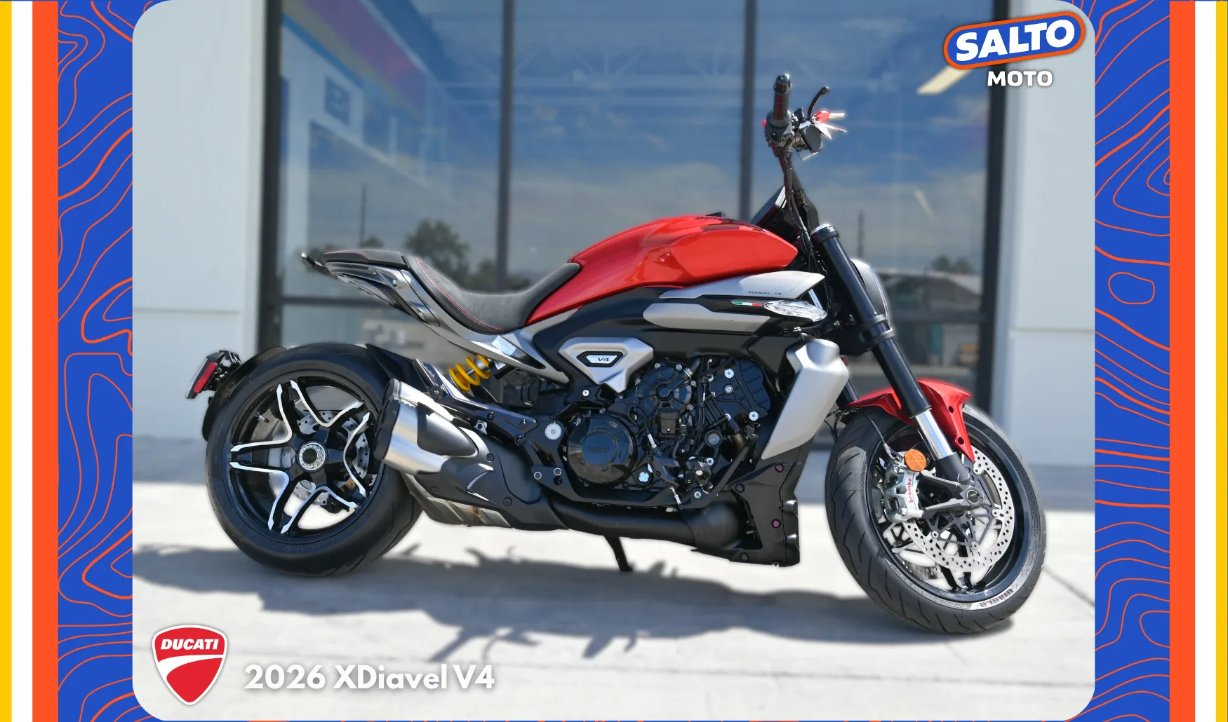 2026 XDiavel V4 — view 2