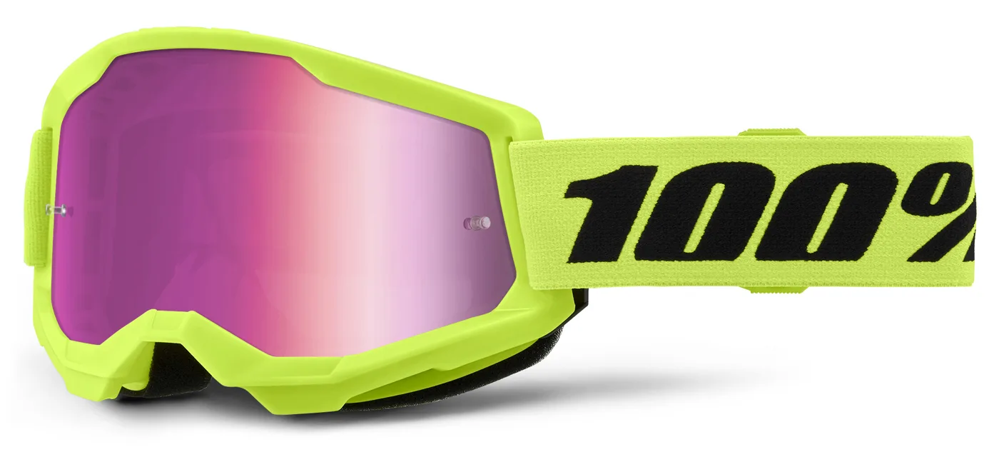 Neon Yellow Mirror Pink