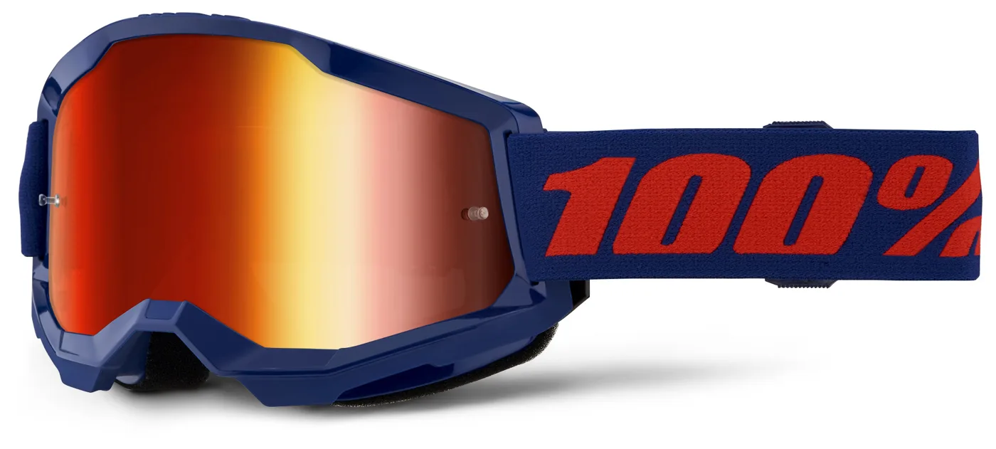 Navy Mirror Red