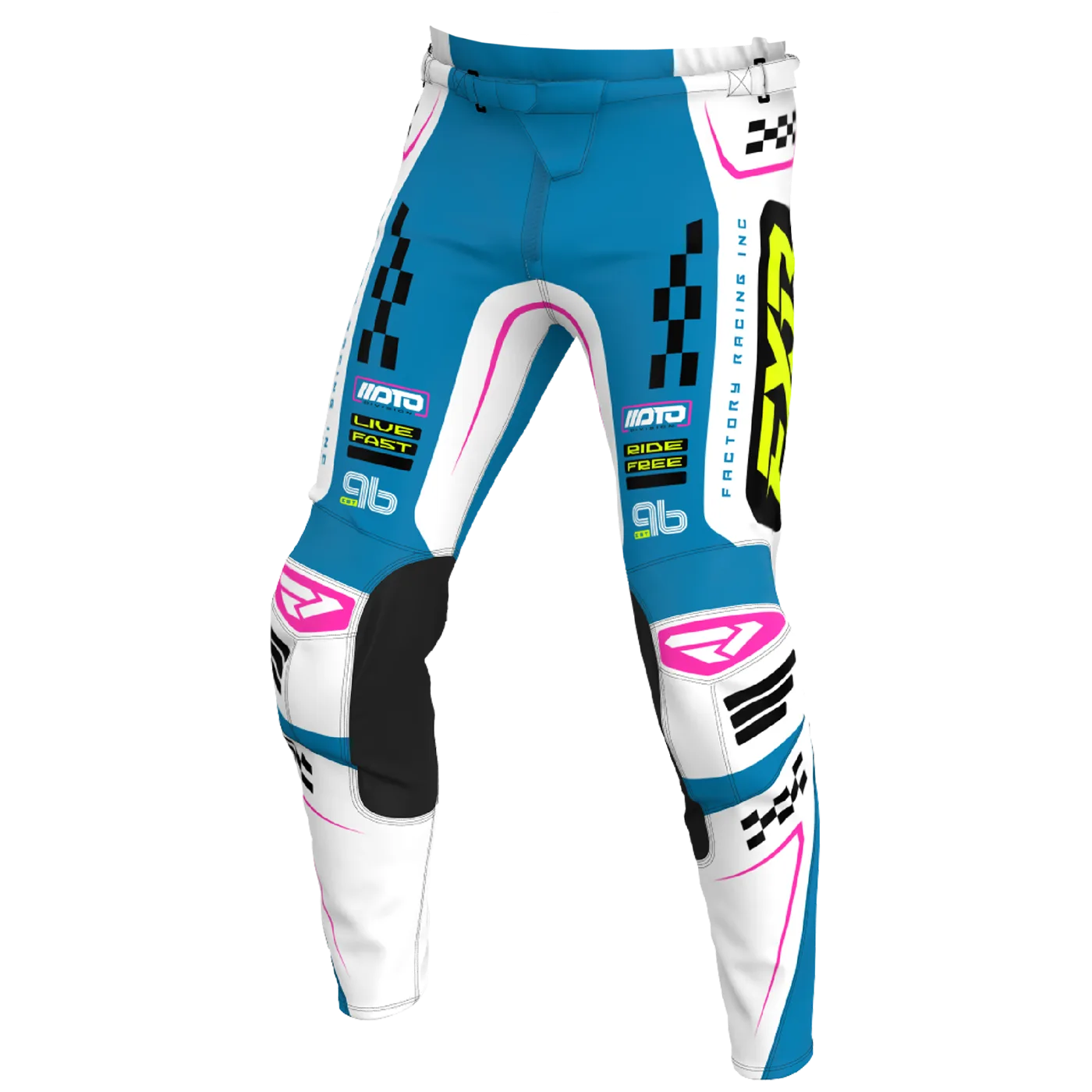 Cerula/White/Pink