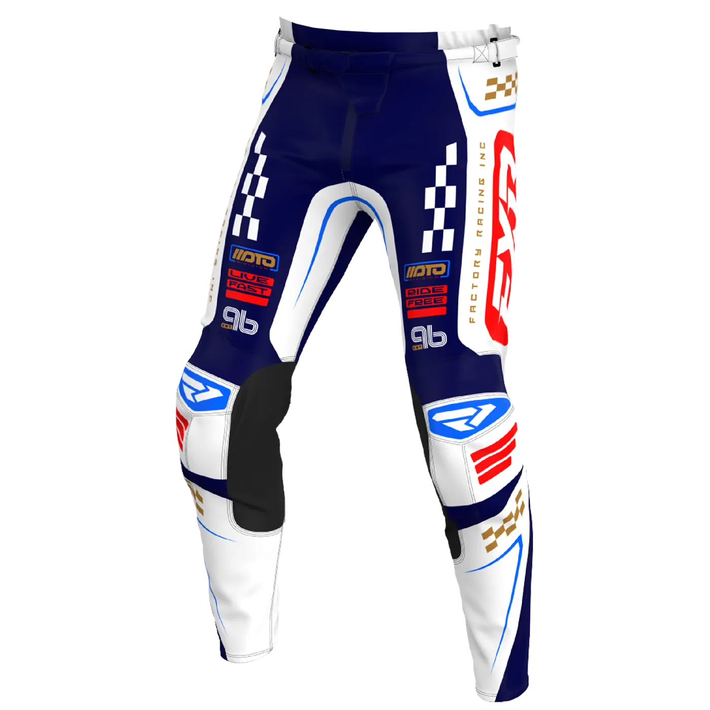 Navy/Red/White